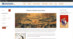 Desktop Screenshot of daoism.org
